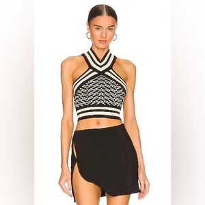 DODO BAR OR Ava Top and Assa Skirt in Black Combo